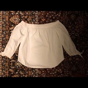 abercrombie and fitch off shoulder top